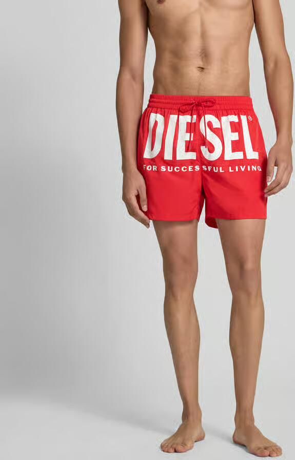 Diesel Zwembroek met elastische band - Foto 3