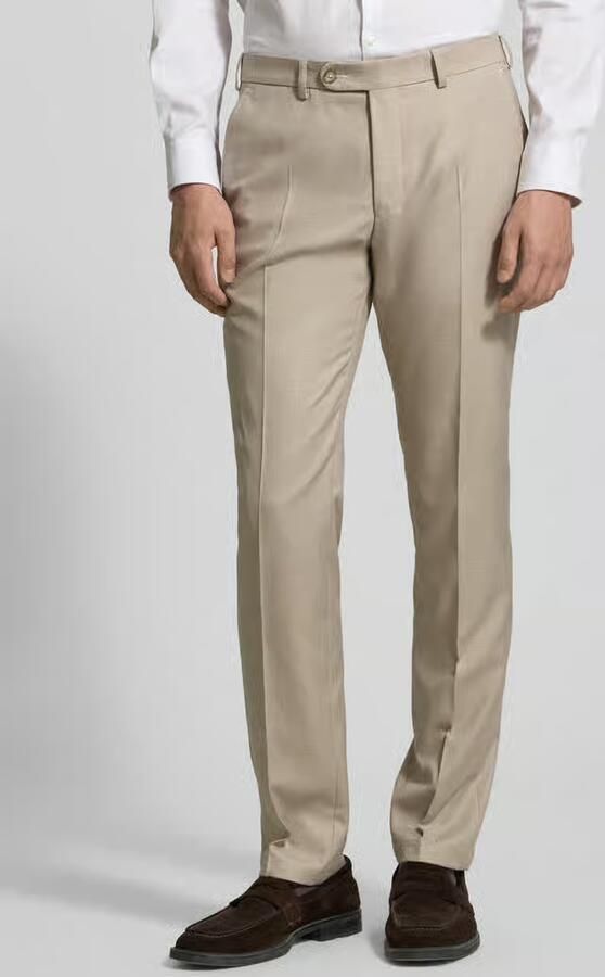 Digel Moden fit pantalon met persplooien model 'Sergio' - Foto 3