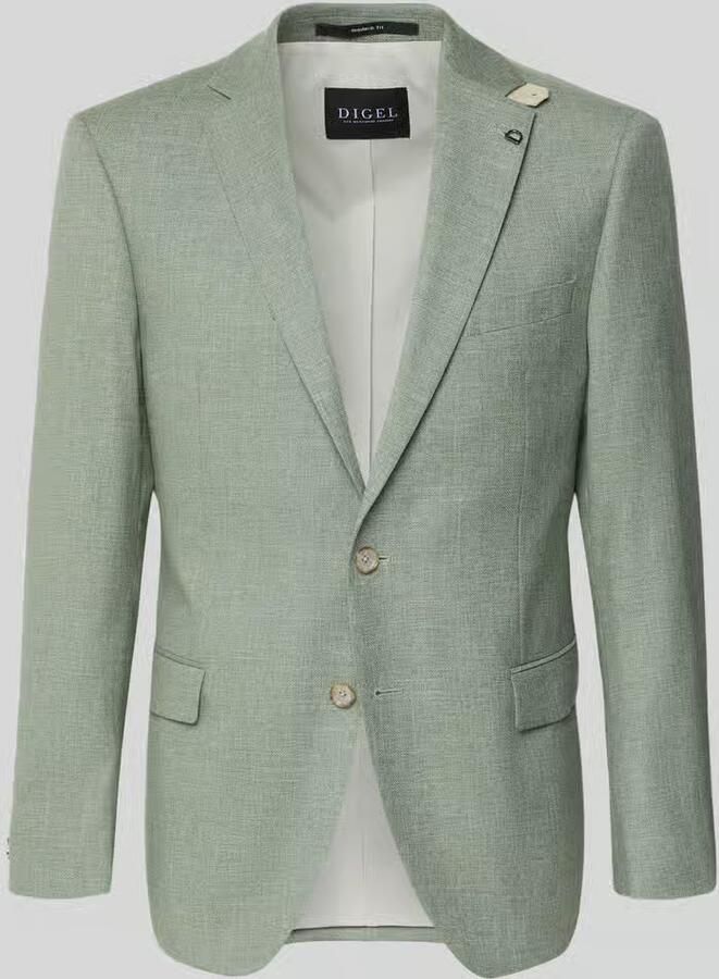 Digel modern fit 2-knoopcolbert met klepzakken model 'Ezzo' - Foto 2