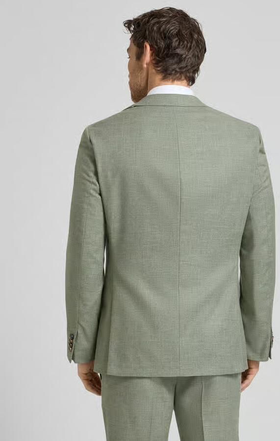 Digel modern fit 2-knoopcolbert met klepzakken model 'Ezzo'
