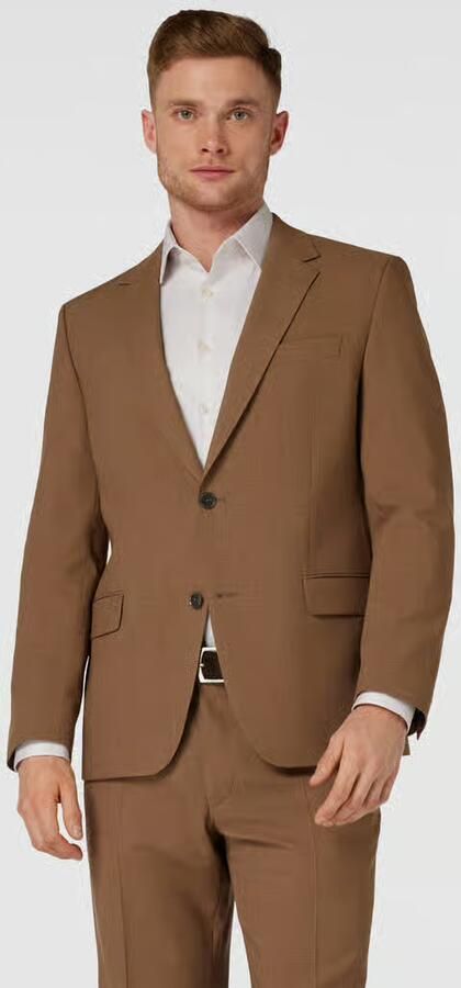 Digel Modern fit 2-knoops colbert met reverskraag model 'Damian' - Foto 2