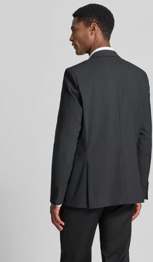 Digel slim fit 2-knoops colbert met klepzakken model 'Allan' - Foto 2