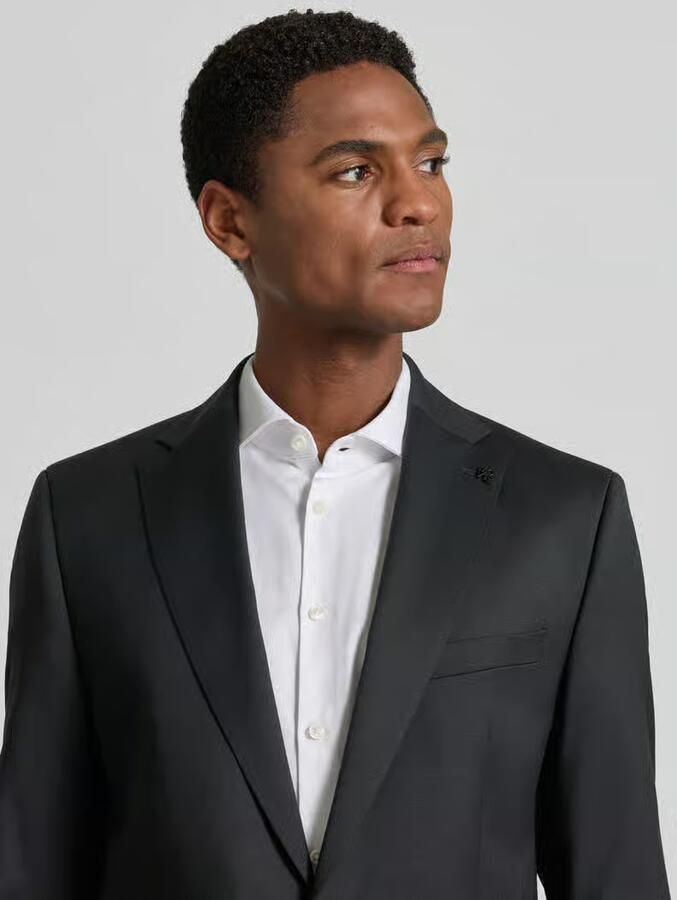 Digel slim fit 2-knoops colbert met klepzakken model 'Move Alesso'
