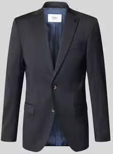 Digel slim fit 2-knoops colbert met klepzakken model 'Move Alesso'
