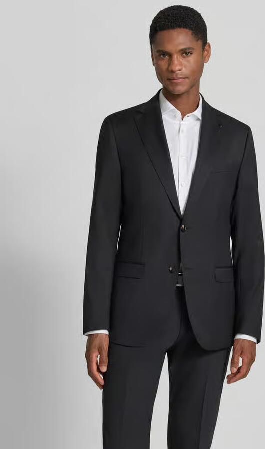 Digel slim fit 2-knoops colbert met klepzakken model 'Move Alesso' - Foto 4