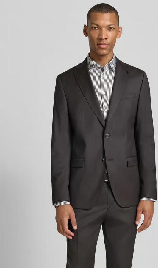 Digel slim fit 2-knoops colbert met klepzakken model 'Move Alesso' - Foto 2