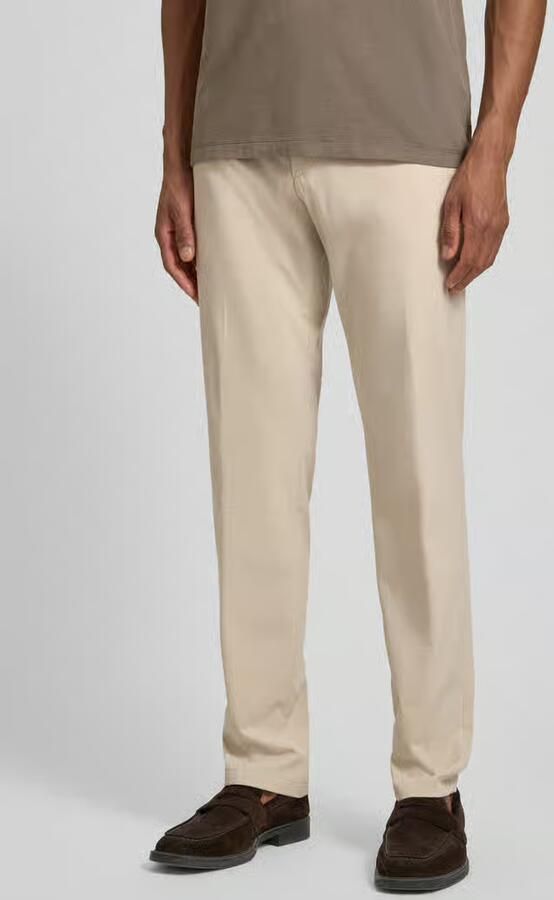 Digel slim fit broek met trekkoord - Foto 3