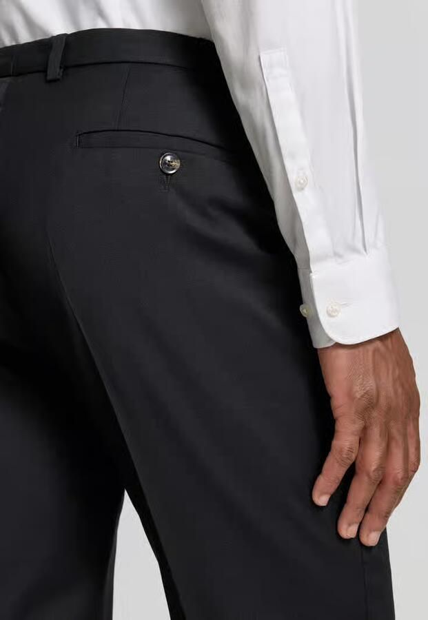 Digel Slim fit pantalon met persplooien model 'Move Apollo'