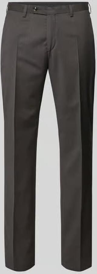 Digel Slim fit pantalon met persplooien model 'Move Apollo' - Foto 3