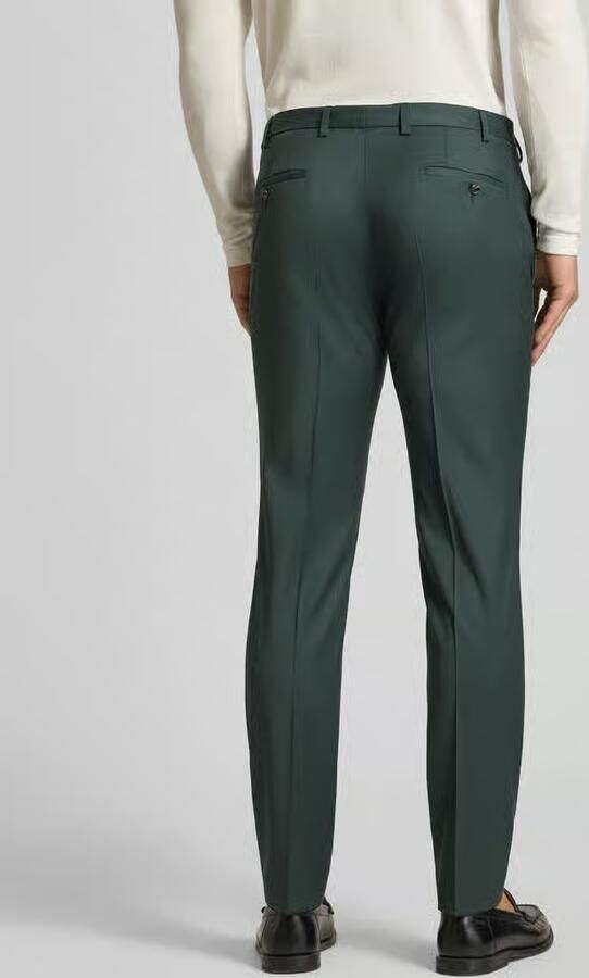 Digel Slim fit pantalon met persplooien model 'Move Apollo'