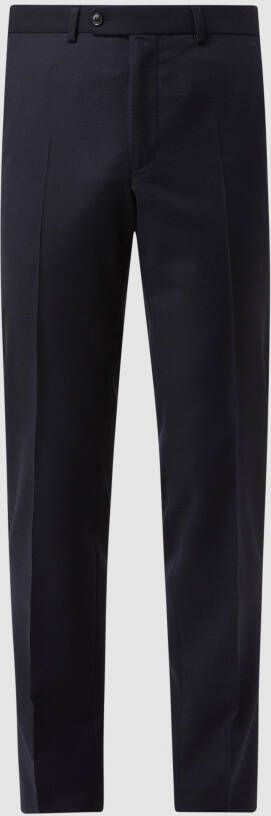 Digel Modern fit pantalon van scheerwol model 'Per'
