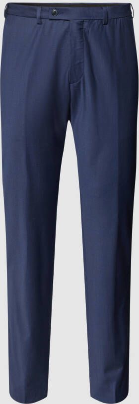 Digel Slim fit pantalon van scheerwolmix model 'Franco'