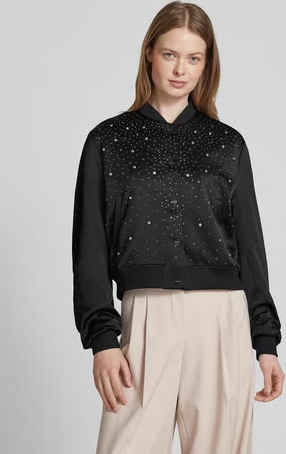 DKNY Bomberjack met strass-steentjes - Foto 2