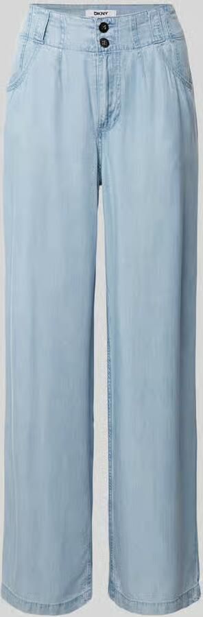 DKNY Straight leg jeans met steekzakken - Foto 2