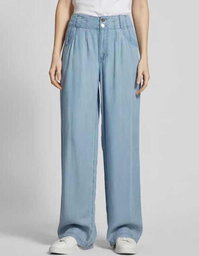DKNY Straight leg jeans met steekzakken - Foto 3