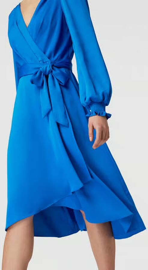 DKNY Wikkeljurk met ballonmouwen