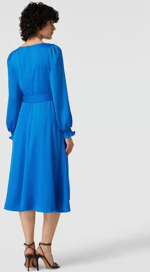 DKNY Wikkeljurk met ballonmouwen - Foto 2