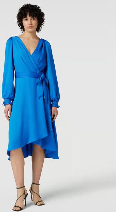 DKNY Wikkeljurk met ballonmouwen - Foto 3
