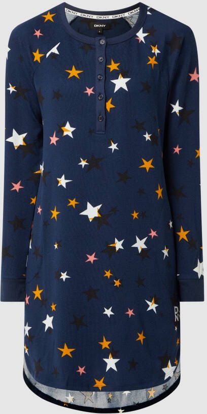 DKNY Nachthemd met sterrenmotief