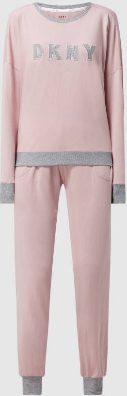 DKNY Pyjama van een mix van katoen en viscose