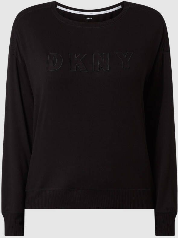 DKNY Sweatshirt in gemêleerde look