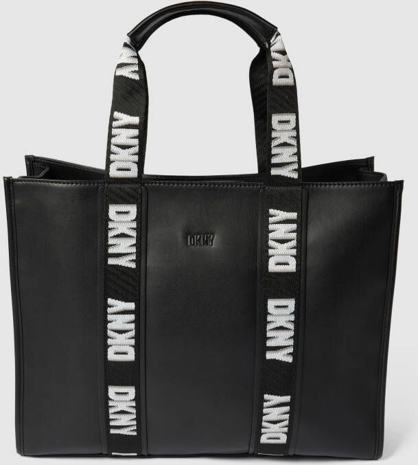DKNY Tote bag met labelapplicatie model 'CASSIE'