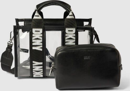 DKNY Tote bag met labeldetails model 'CASSIE'