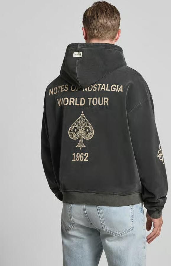 Don´t Waste Culture Hoodie met kangoeroezak model 'Yulani'