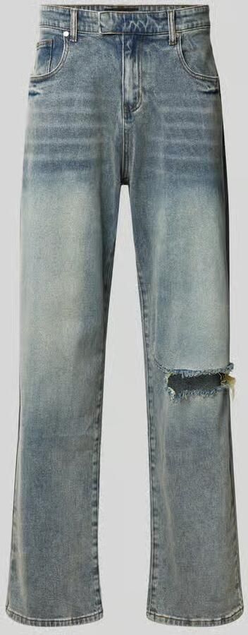 Don´t Waste Culture Loose fit jeans van katoenmix model 'RAFI'