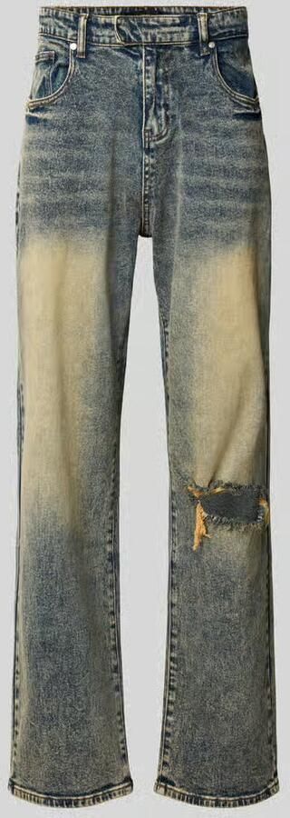 Don´t Waste Culture Loose fit jeans van katoenmix model 'RAFI'