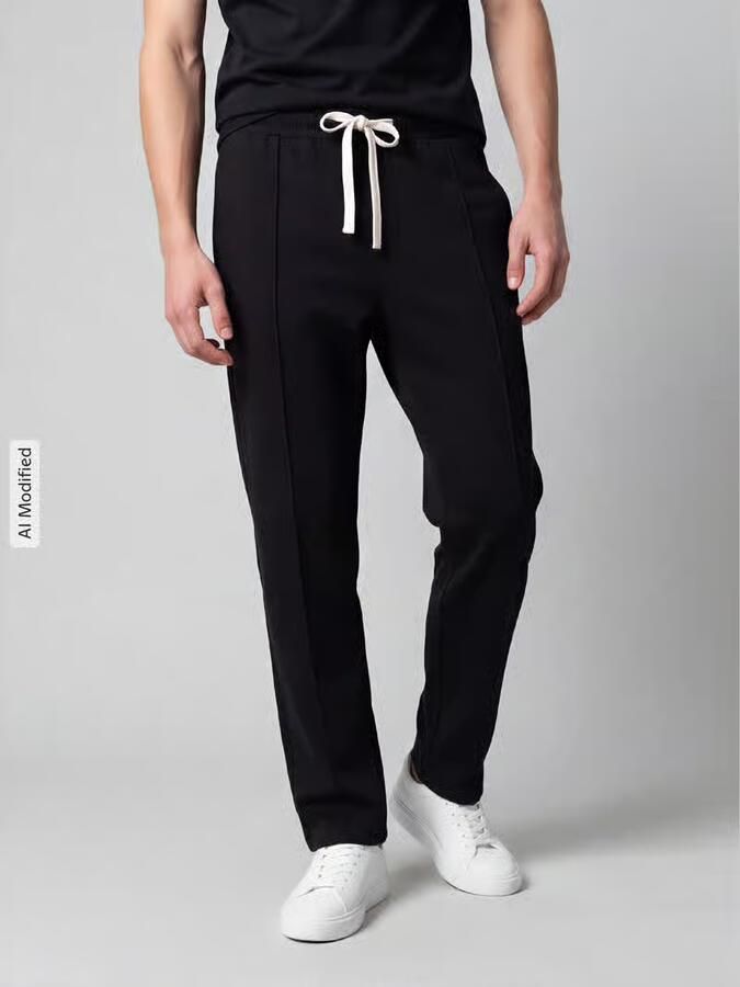 Don´t Waste Culture Loose fit joggingbroek van puur katoen model 'LINO' - Foto 3
