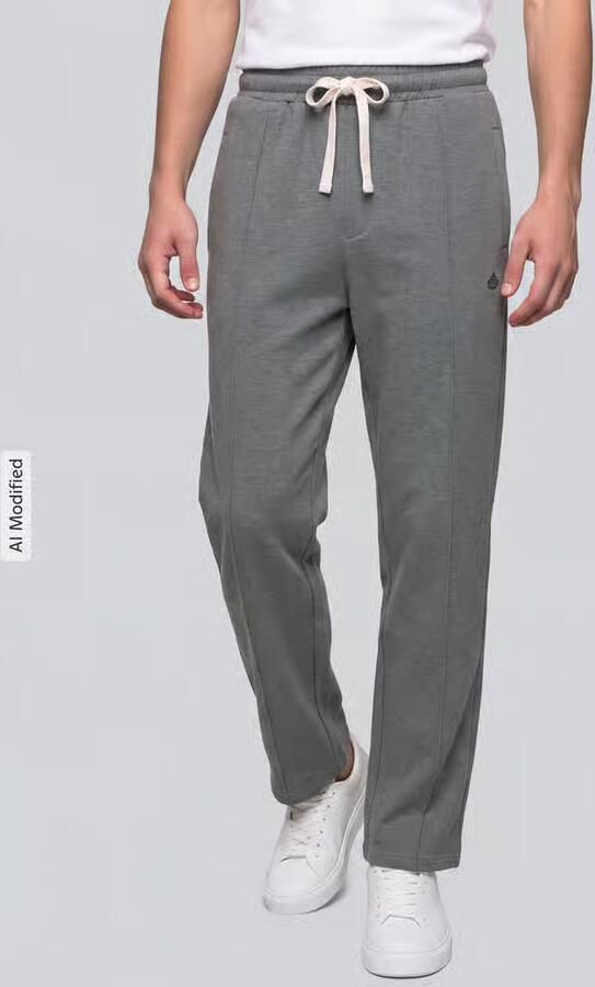 Don´t Waste Culture Loose fit joggingbroek van puur katoen model 'LINO' - Foto 2