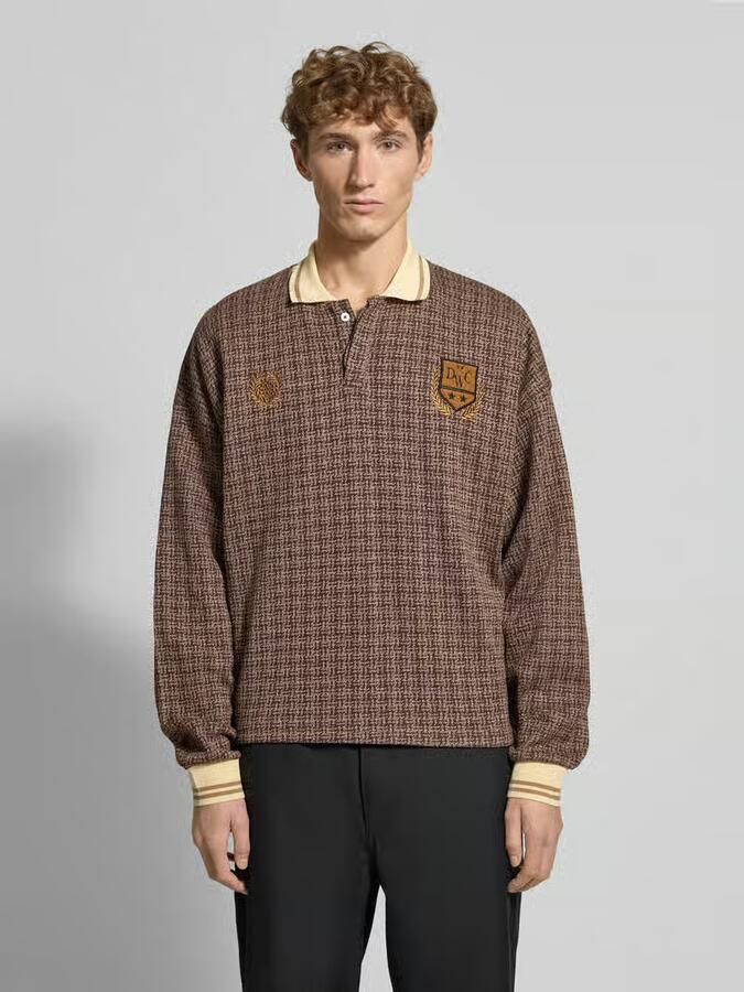 Don´t Waste Culture Poloshirt met ribboorden model 'Alethea' - Foto 2