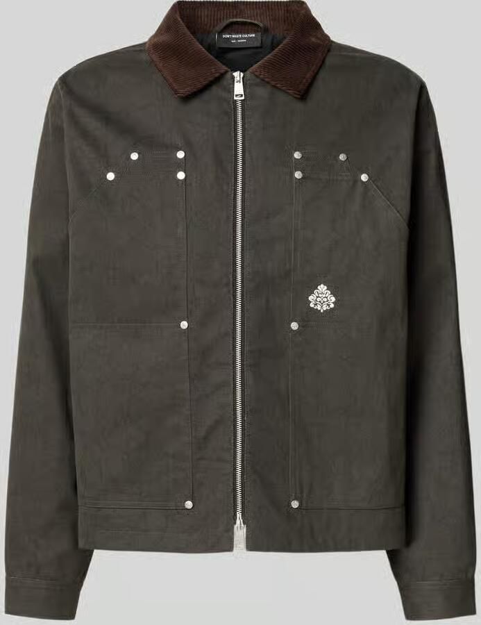 Don´t Waste Culture Regular fit blouson van puur katoen model 'KIRA'