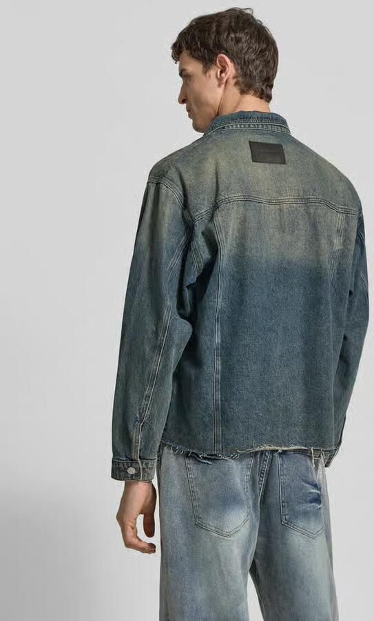 Don´t Waste Culture Regular fit jeanshemd van puur katoen model 'AZA' - Foto 3