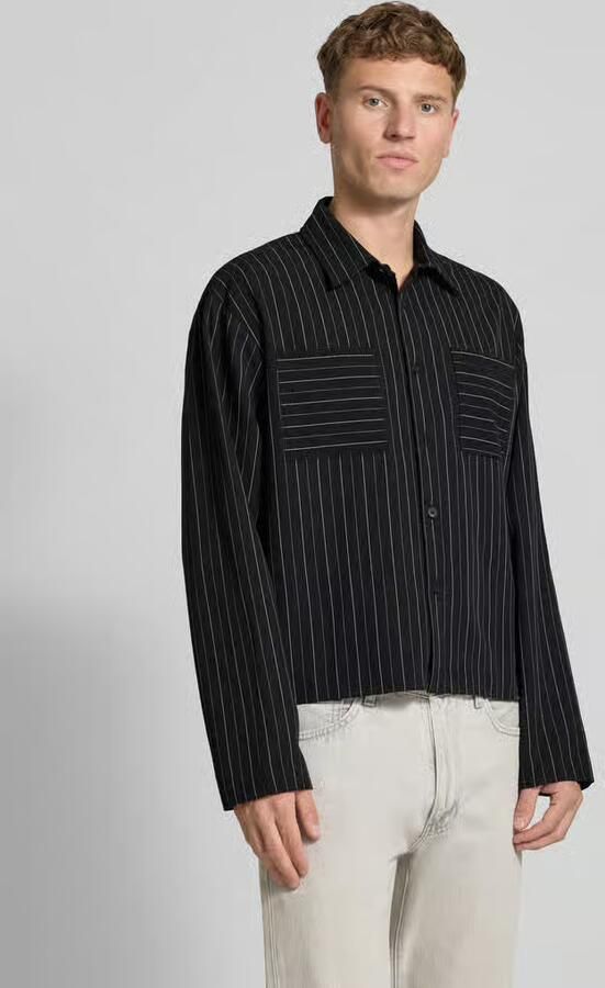 Don´t Waste Culture Regular fit overshirt met kentkraag model 'Kalindra' - Foto 2
