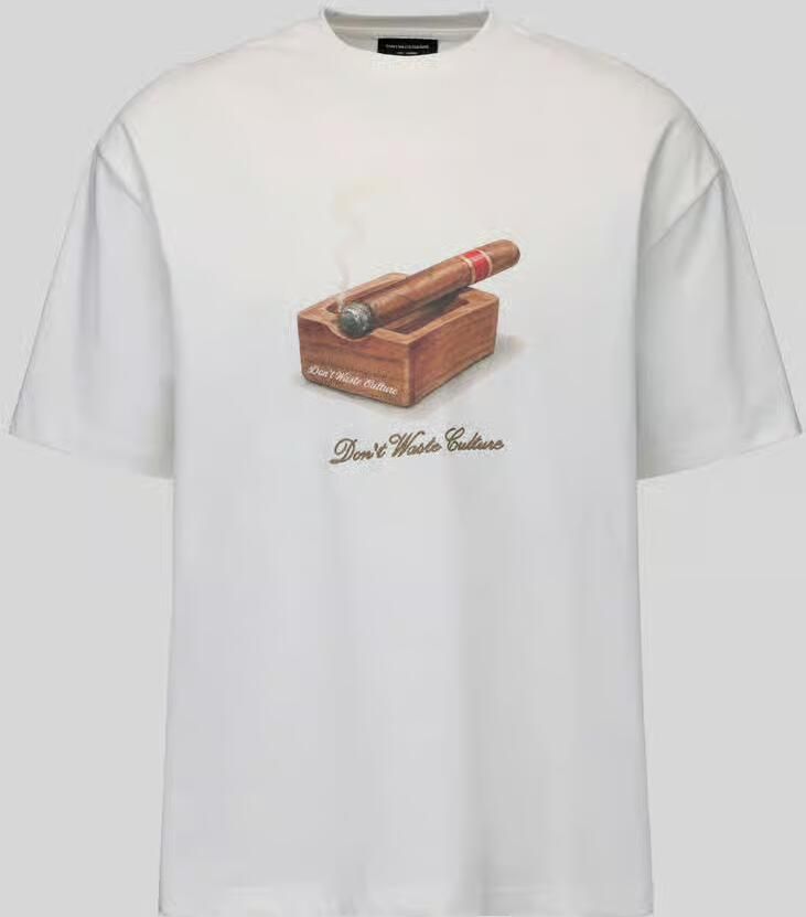 Don´t Waste Culture Regular fit t-shirt van puur katoen model 'NOMI'