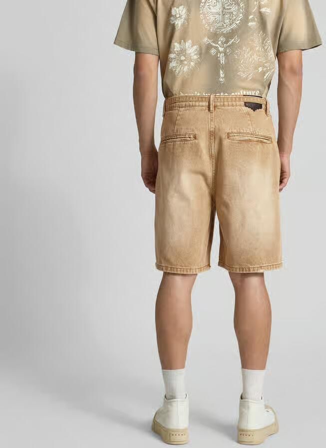 Don´t Waste Culture relaxed fit korte jeans van katoen - Foto 3