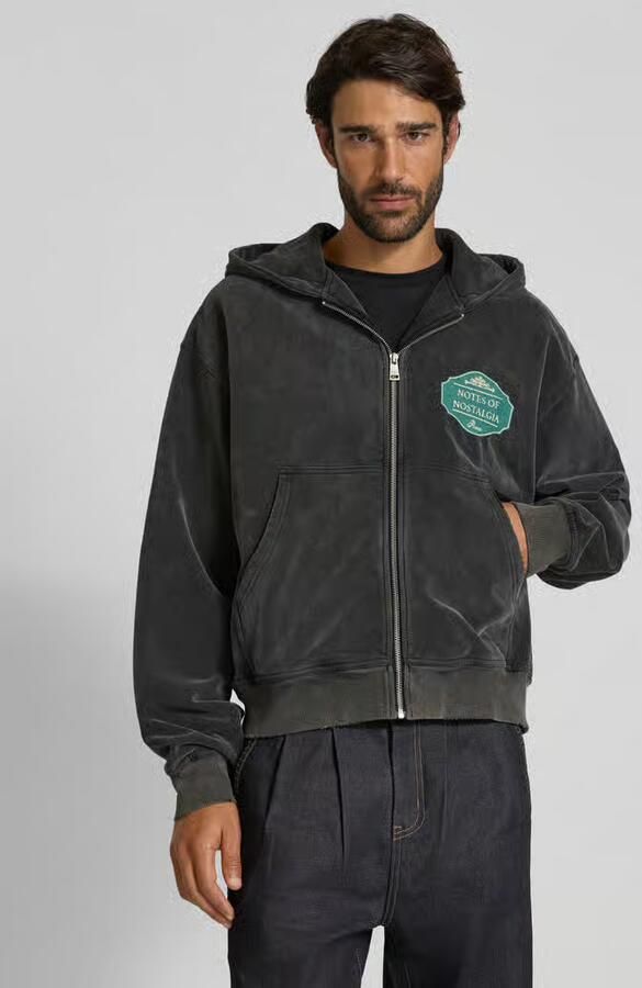 Don´t Waste Culture Sweatjack met motiefprint model 'Ulric' - Foto 2