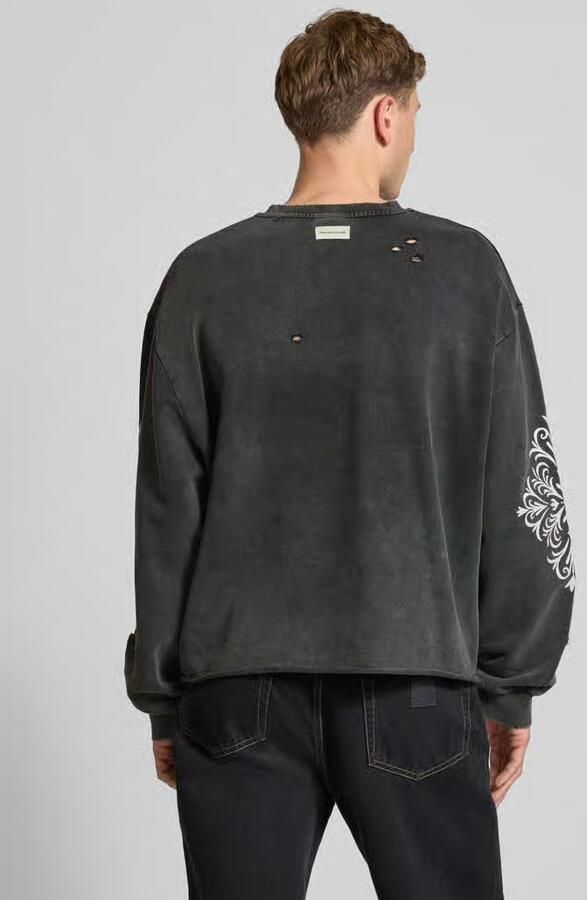 Don´t Waste Culture Sweatshirt in used-look model 'Urwen'