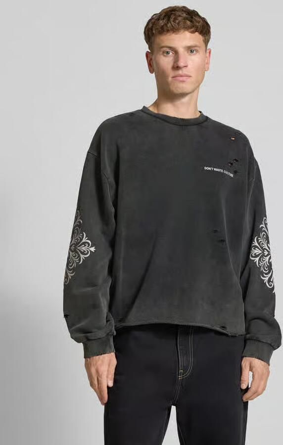 Don´t Waste Culture Sweatshirt in used-look model 'Urwen' - Foto 2