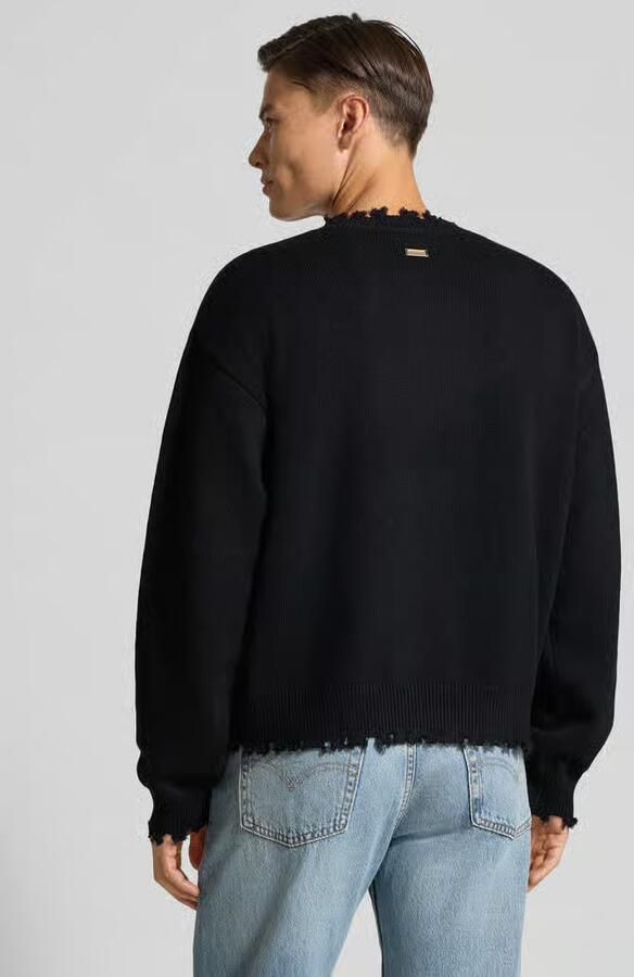 Don´t Waste Culture Sweatshirt met ribboorden model 'Ilari'