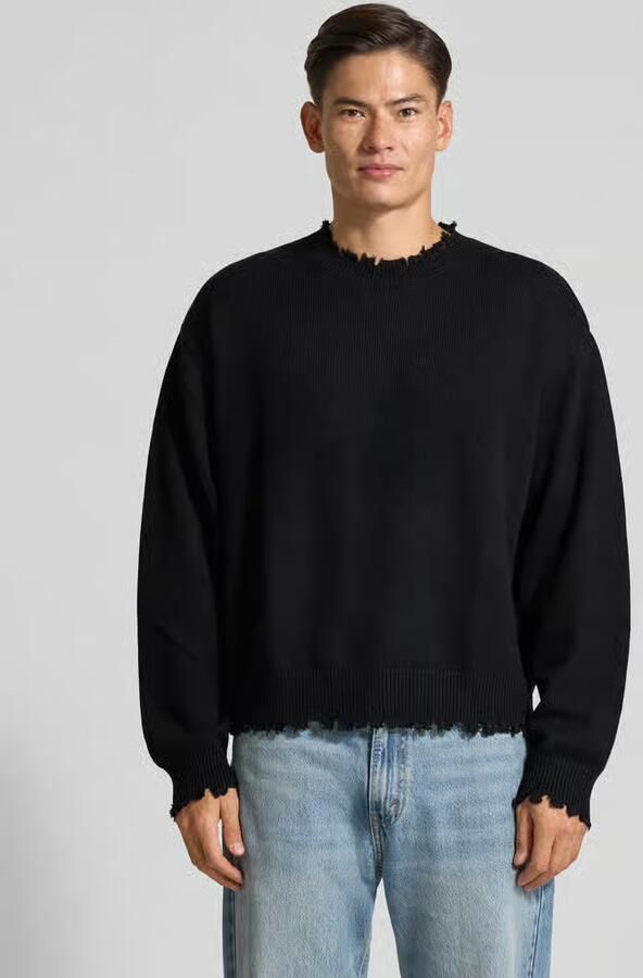 Don´t Waste Culture Sweatshirt met ribboorden model 'Ilari' - Foto 2
