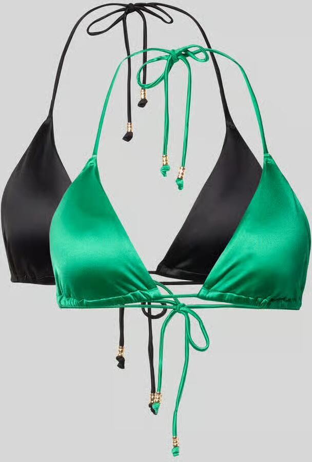 Dorina Bikinitop met vetersluiting in set van 2 model 'AMNESIA' - Foto 2
