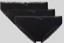 Dorina Slip met strikdetail in een set van 3 stuks