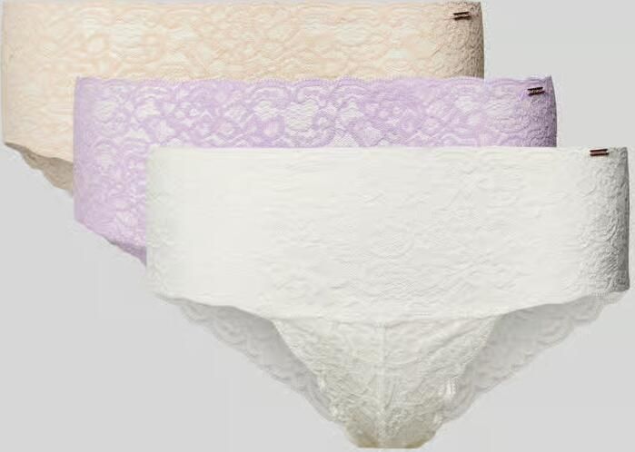 Dorina Slip van kant in comfortabel design in een set van 3 stuks model 'LANA' - Foto 2