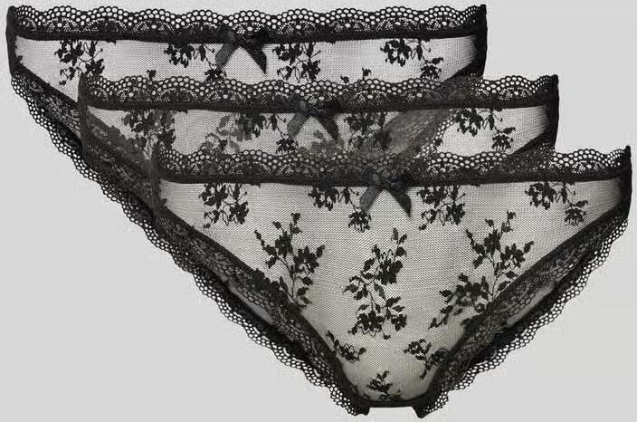 Dorina Slip van kant model 'LANA LACE' in een set van 3 stuks - Foto 2