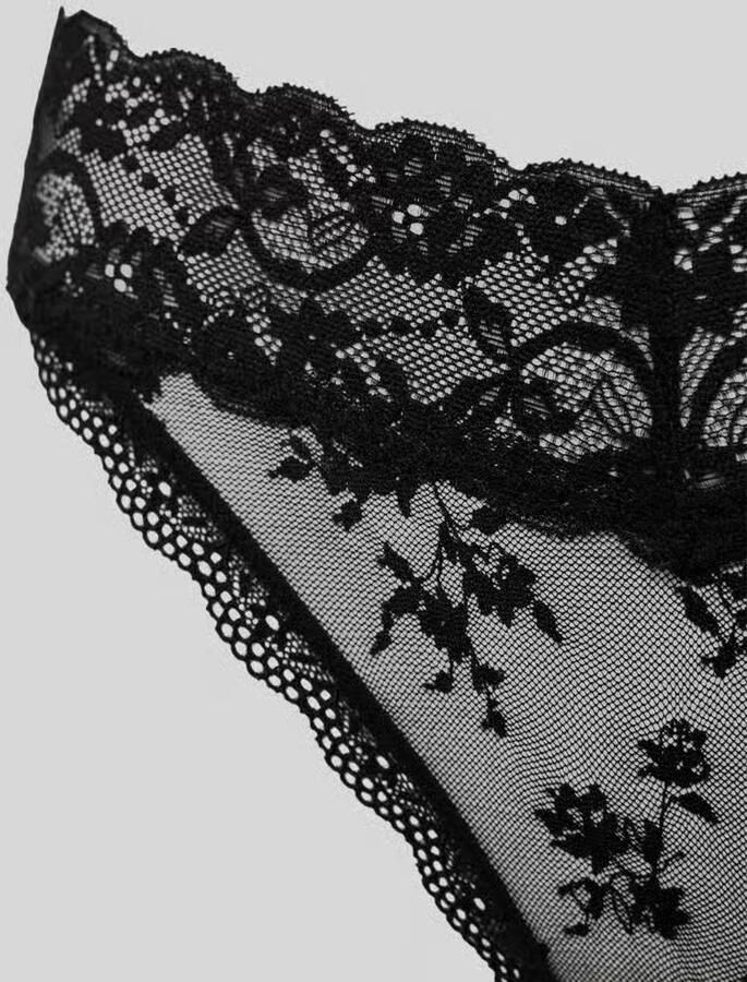 Dorina String van kant model 'LANA LACE' in een set van 3 stuks - Foto 3