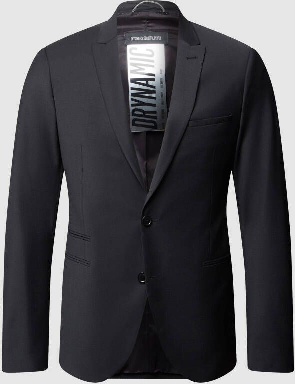 Drykorn 2-knoops colbert met stijgende revers model 'Irving' 'Drynamic'