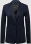 Drykorn Op Maat Gemaakte n Blazer met Één Knoop Blue - Thumbnail 1